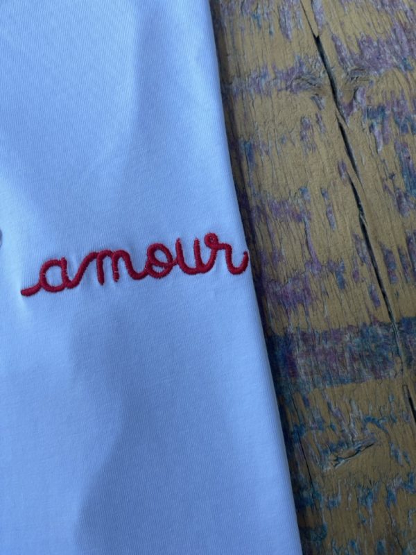 T-shirt con ricamo CVP107 - immagine 2