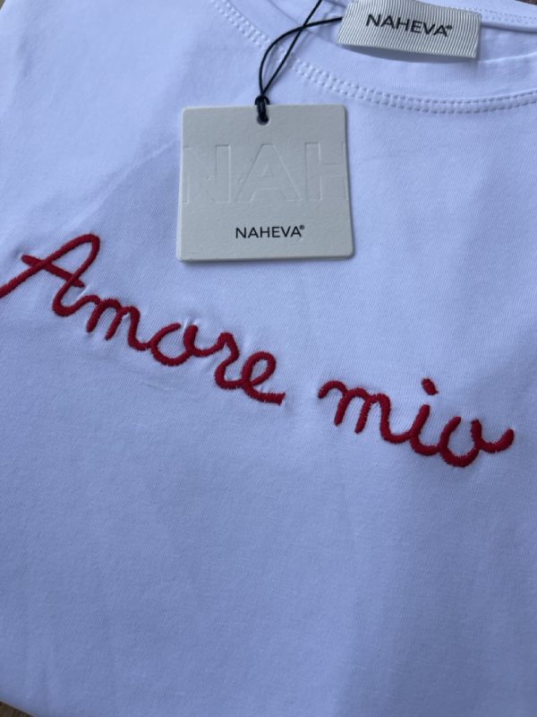 T-shirt con ricamo CVP140 - immagine 2