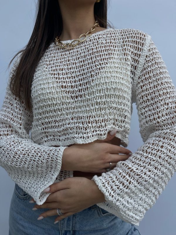Maglioncino crochet ZS28014 - immagine 2
