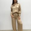 Pantalone effetto raso SM833-90 - immagine 2