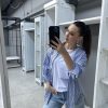Camicia a righe R62085