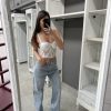 Jeans in strass T25
