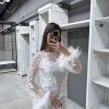 Abitino con piume GLAMOROUS CK7161