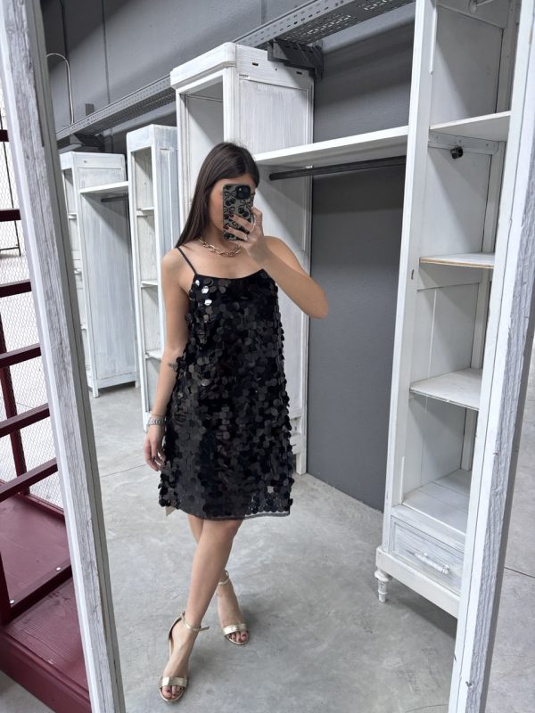 Abitino in paillettes GLAMOROUS TM0673