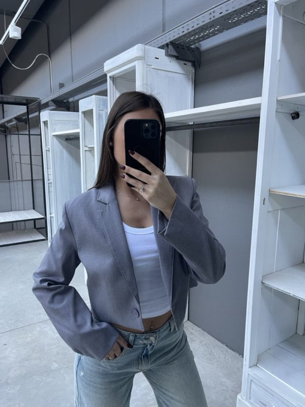 Giacca/Blazer crop L8438
