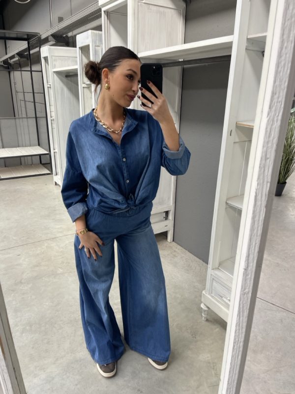 Camicia denim SUSY MIX SS25626 - immagine 2