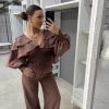 Pantalone a palazzo MARYLEY 25EB83Y - immagine 2