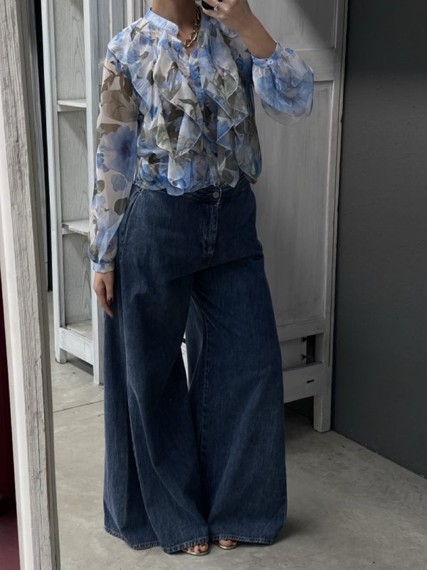 Jeans a palazzo SUSY MIX KJ0164 - immagine 2