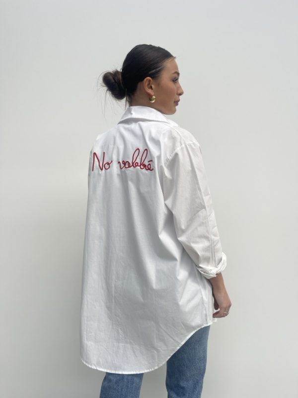 Camicia con scritta K470# - immagine 4