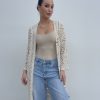 Cardigan in crochet SUSY MIX 38015