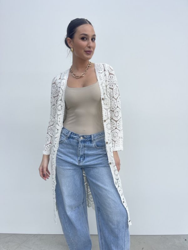 Cardigan in crochet SUSY MIX 38015 - immagine 2